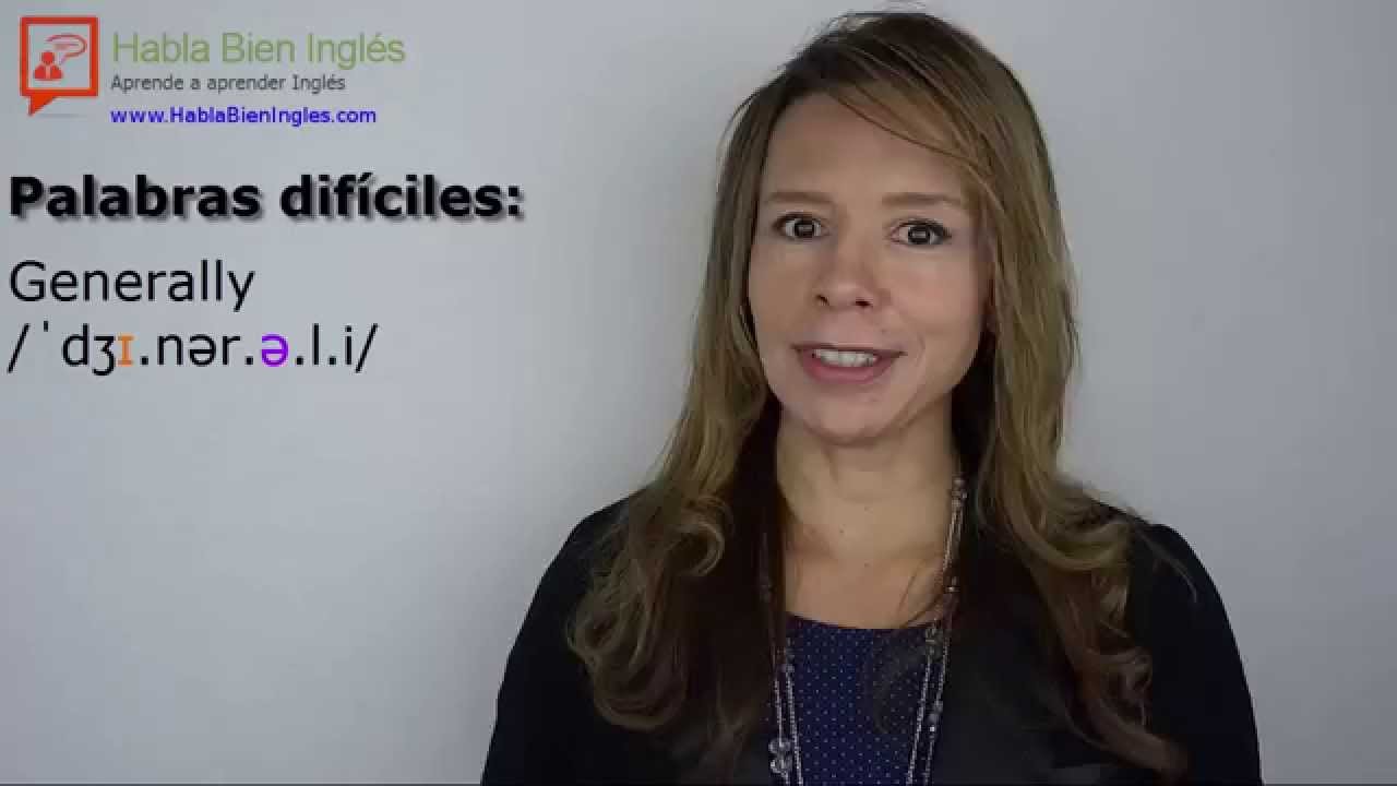 Palabras dificiles: Como decir 