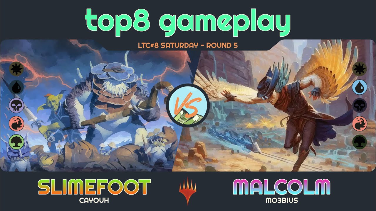 Slimefoot & Squee vs. Malcolm - LTC#8 Saturday - Round 5 - Duel Commander - EDH│MTG│bitzelberg