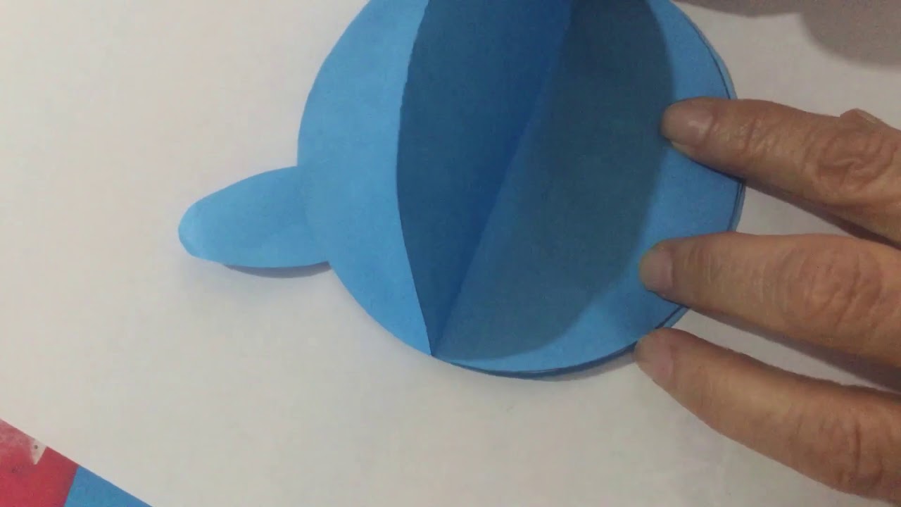 Como hacer un hipopótamo de papel, fácilmente