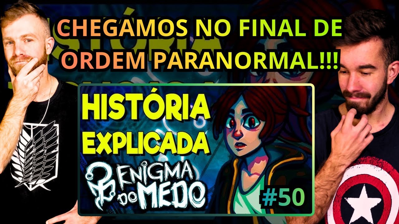 A História completa de Enigma do Medo! Todos os FINAIS explicados! O que é o Outro Final? | REACT