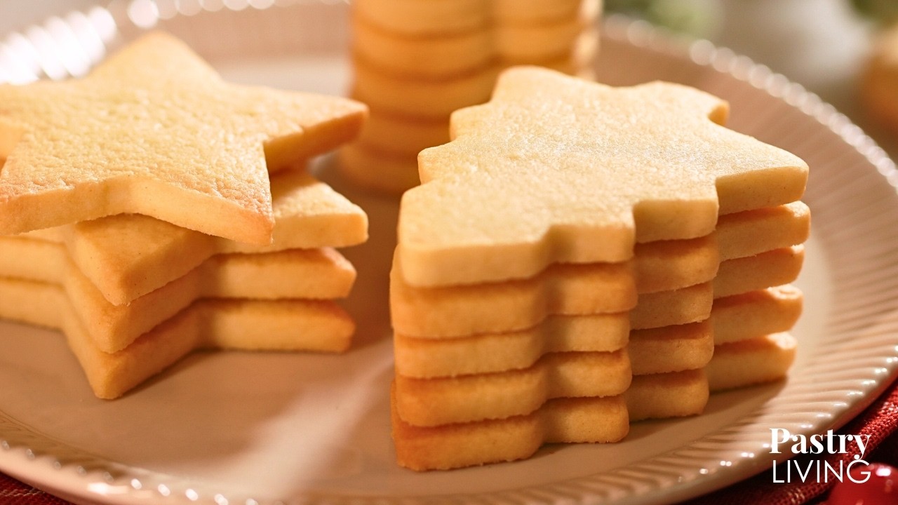 Простые и вкусные вырезанные сахарные печенья