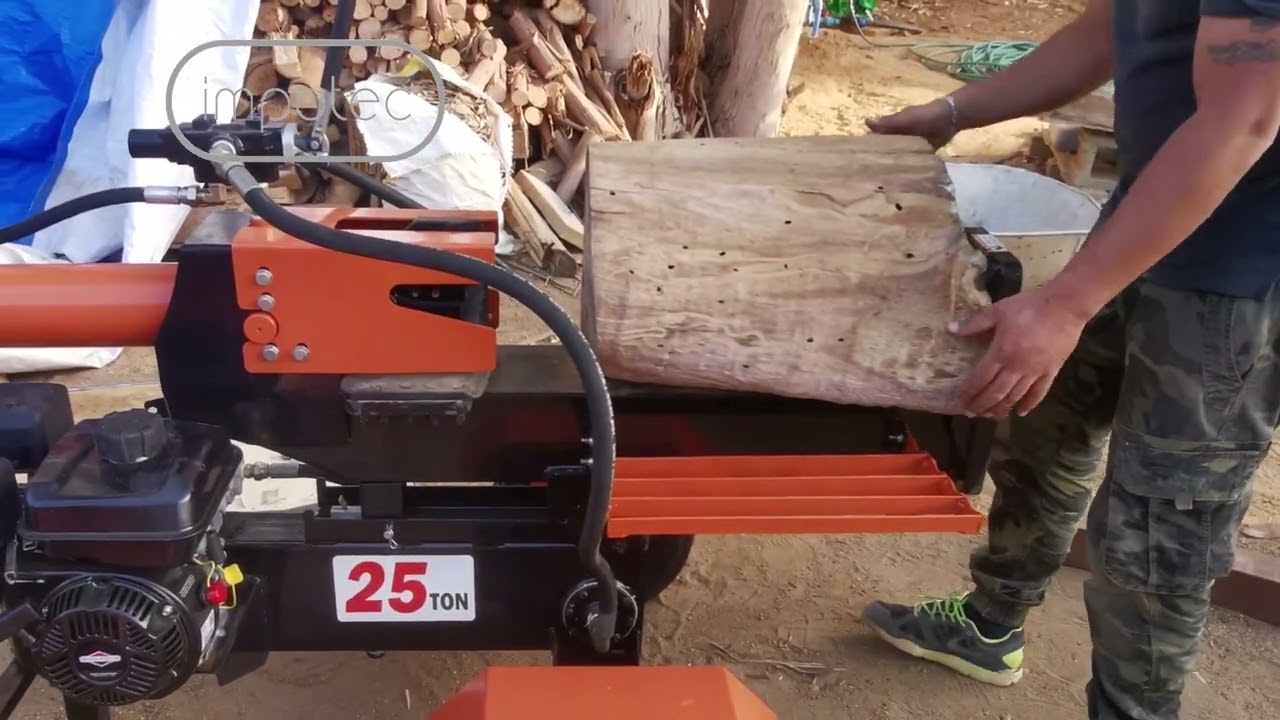 ASTILLADORA PICADOR LEÑA 25 TONELADAS BENCINERO IMPOTEC