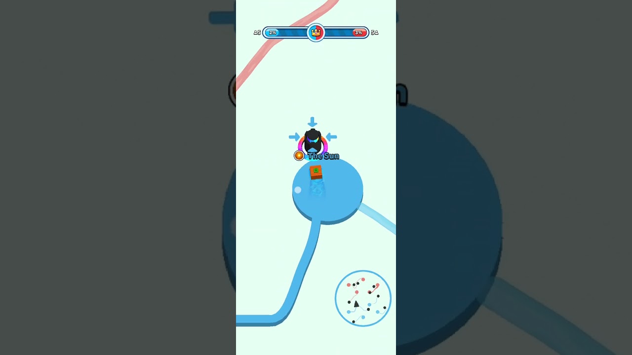 Playing paper.io 2 (on the app store)