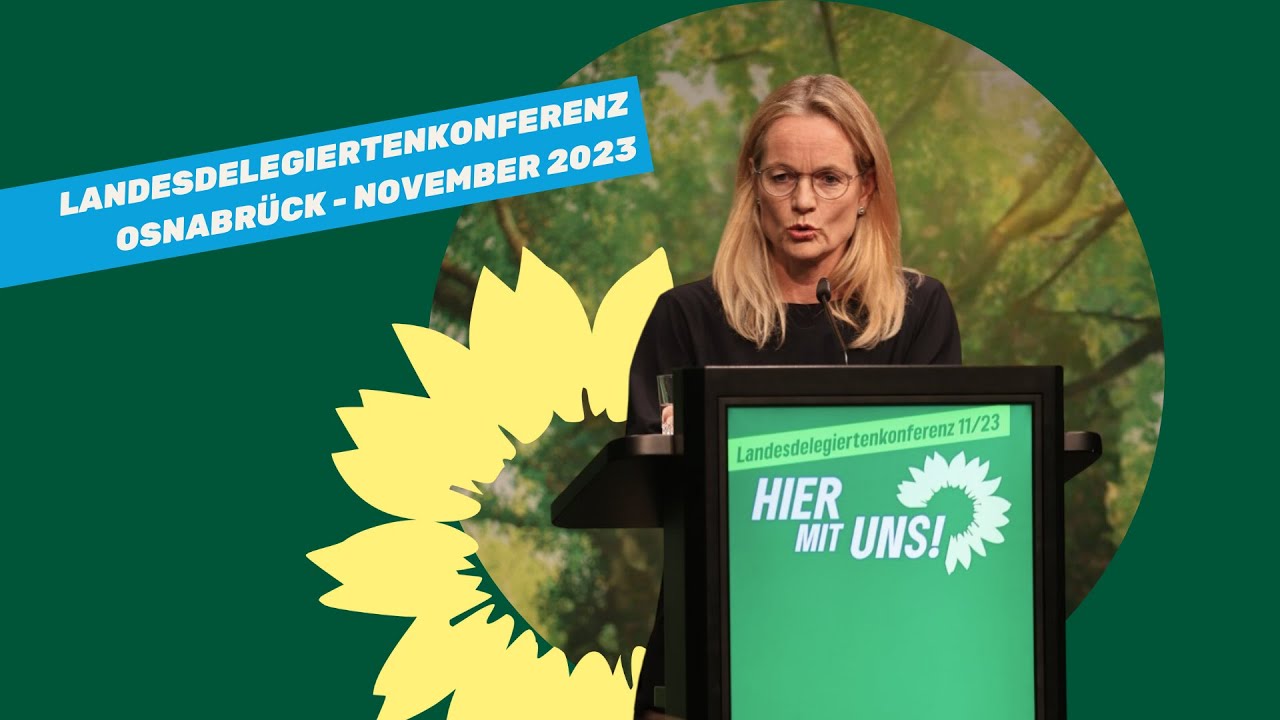 Viola von Cramon - Bewerbungsrede auf der Landesdelegiertenkonferenz in Osnabrück