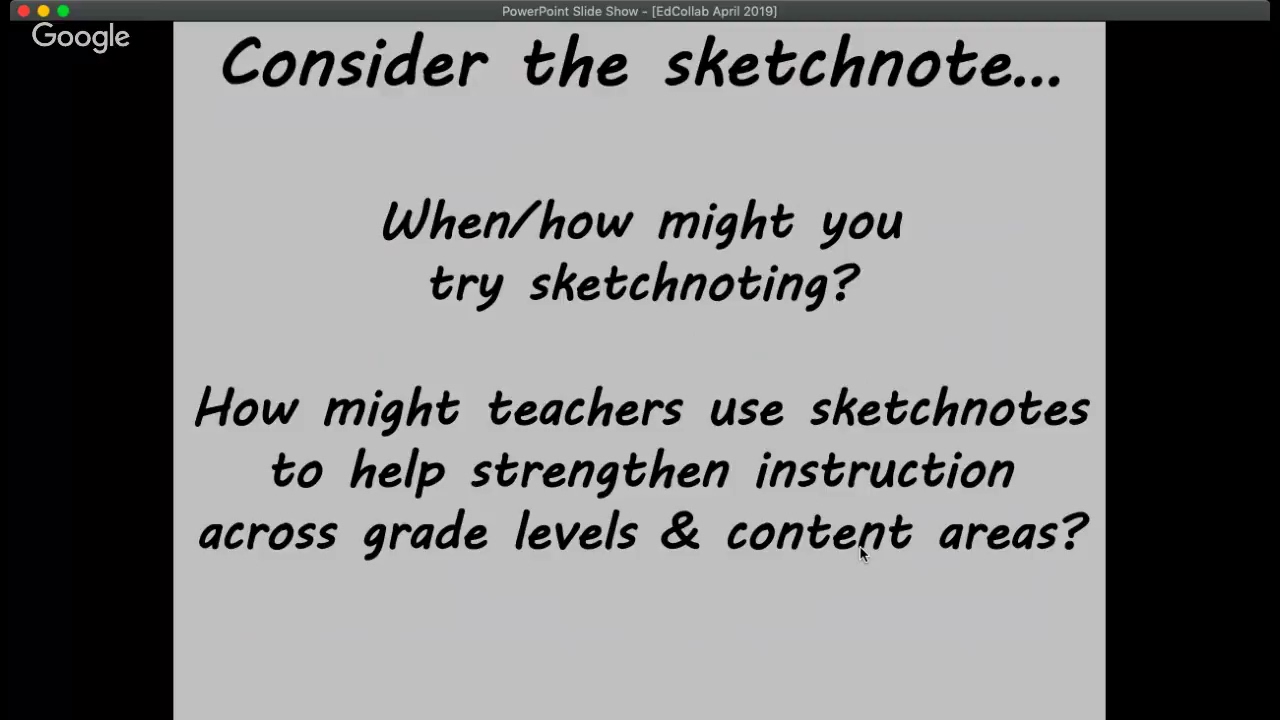 Visual Notetaking: Using Ink & Ideas to Create Meaningful Sketchnotes