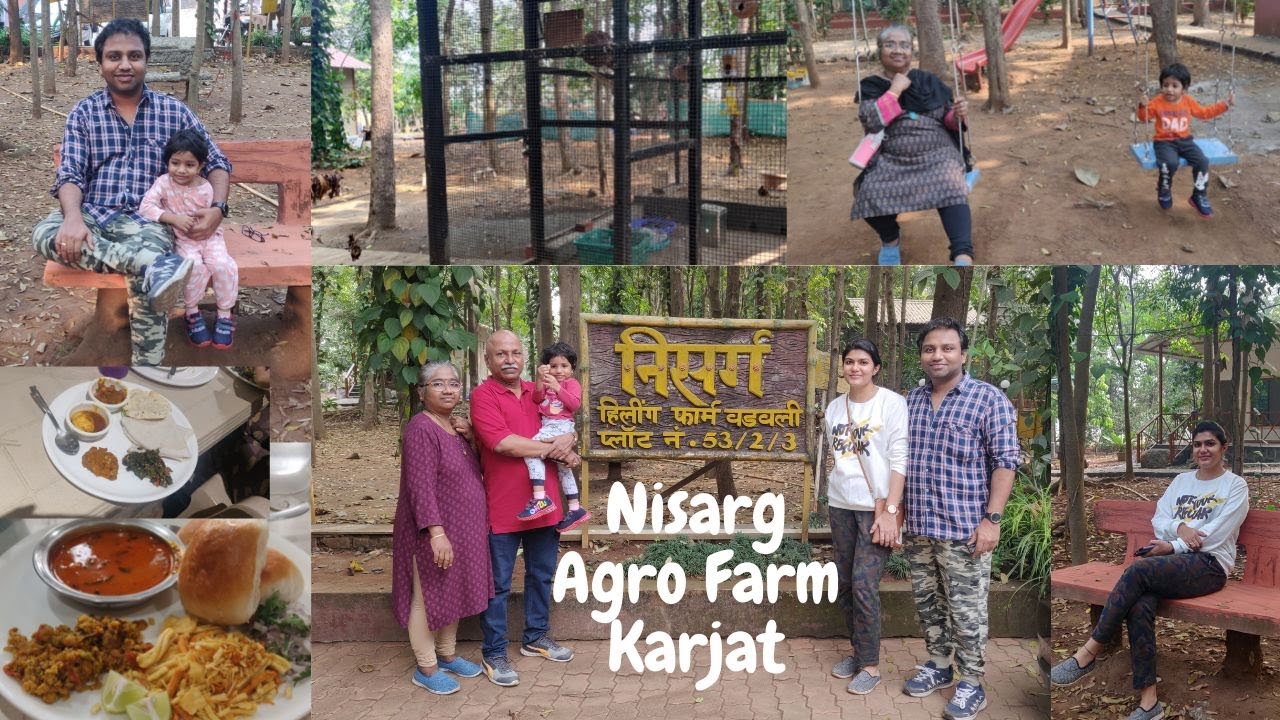 #Vlog23 | Nisarg Agro Farm Karjat | Agro Tourism | Places to visit near Mumbai Karjat | Complete Pkg