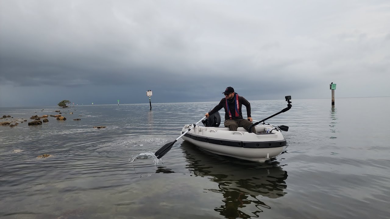 Aliex doing a Sea Trial on an all new Mantus Marine Plastic Boat