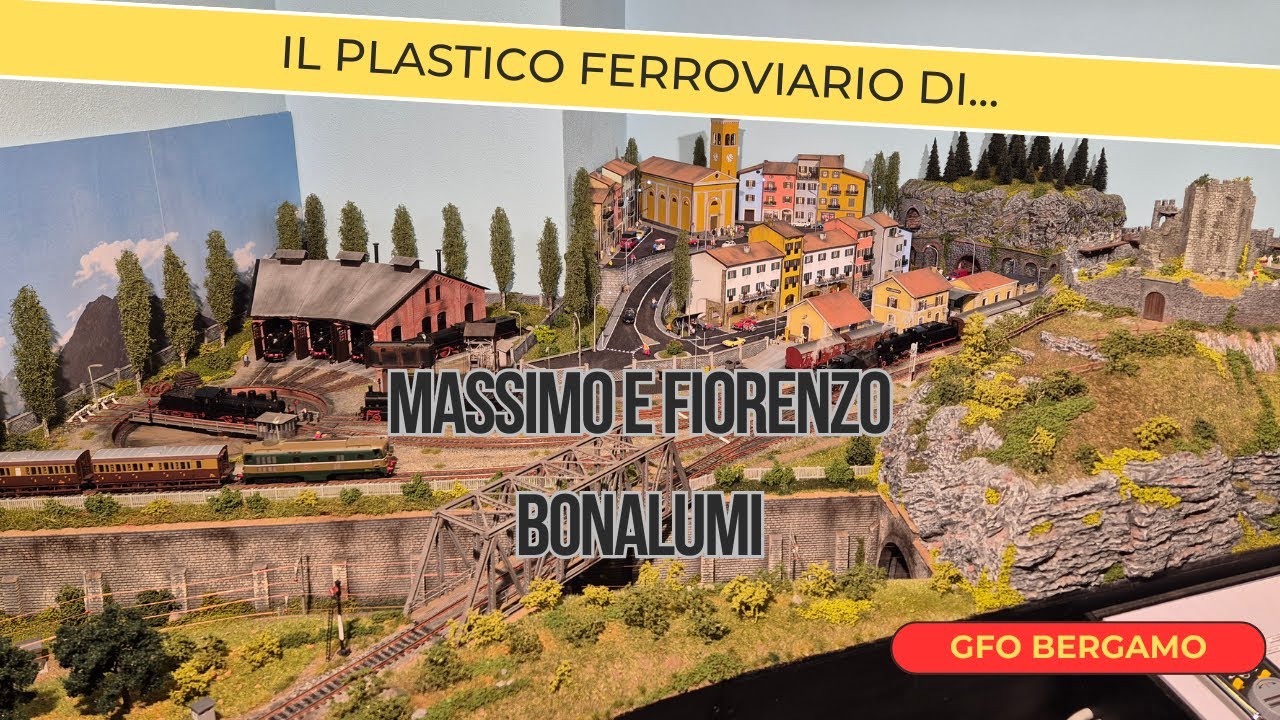 Il plastico ferroviario di... Massimo e Fiorenzo Bonalumi [episodio 3] scala H0 FS Brianza