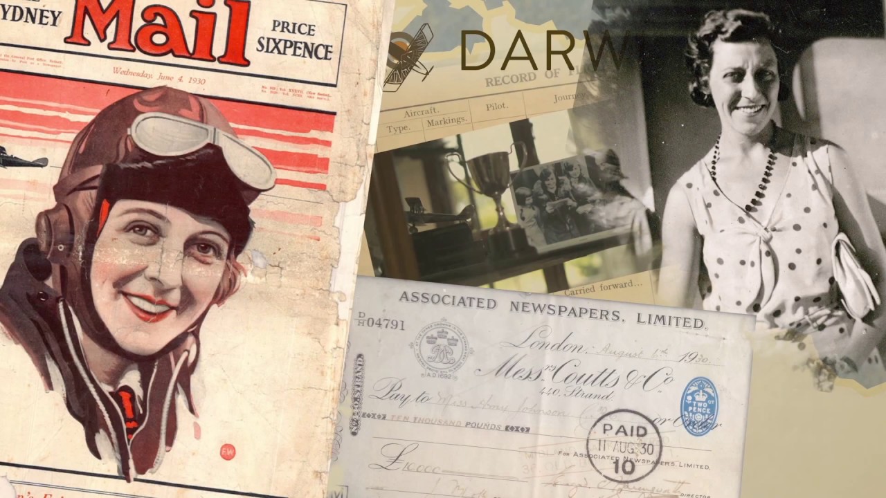 90th Anniversary of Amy Johnson's flight to Australia