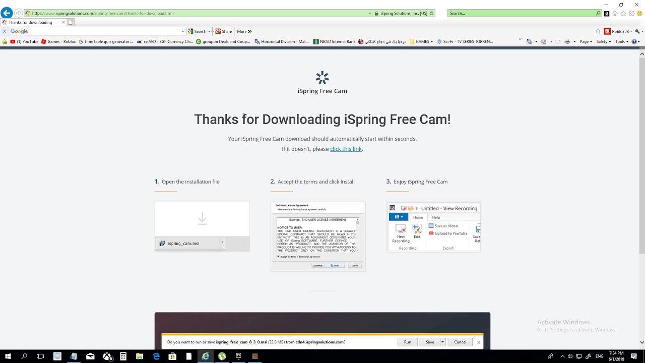 ( FREE ) How i record my videos (PC) Ispring free screen recorder