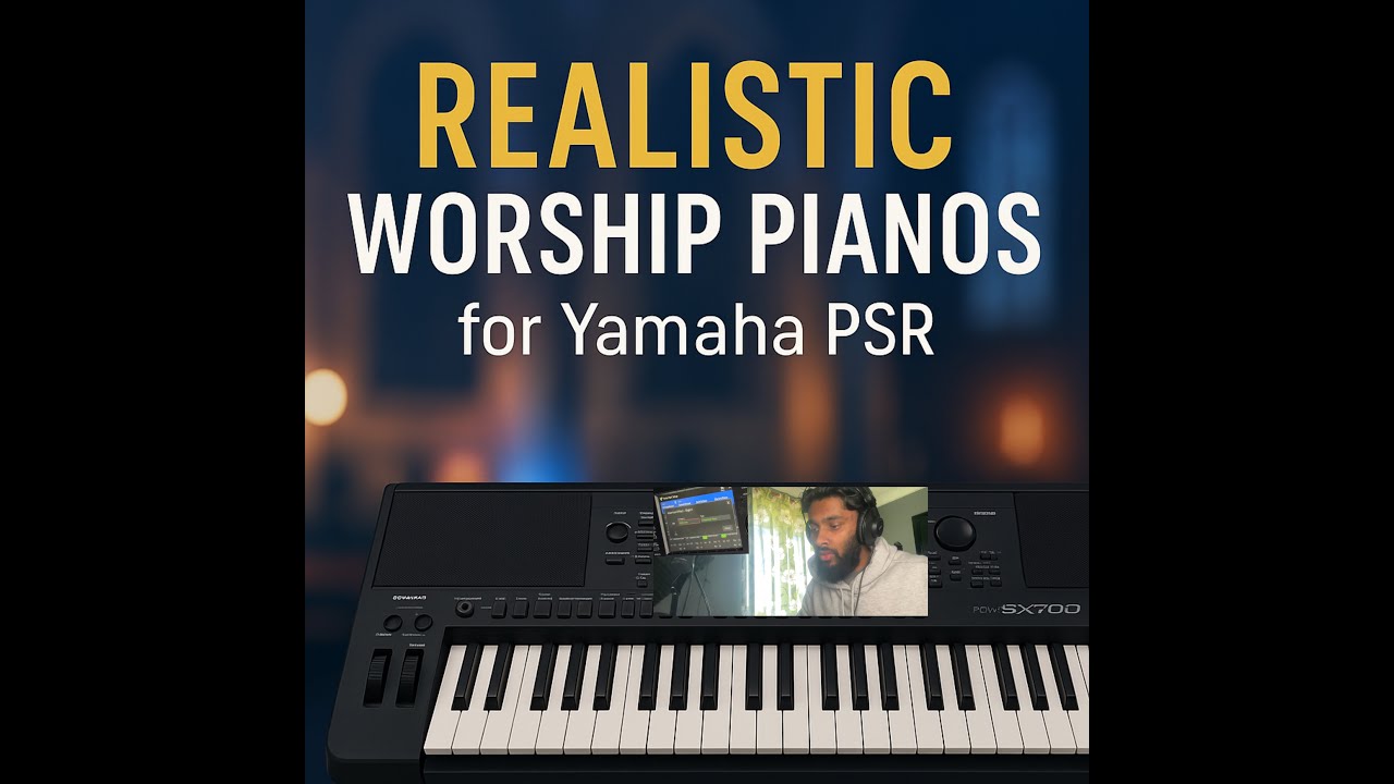 Yamaha PSR - How to create realistic Pianos