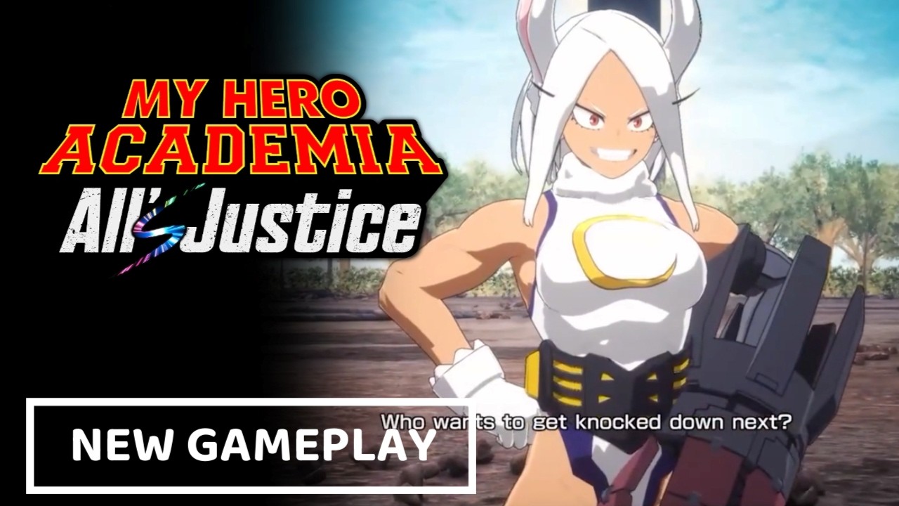 My Hero Academia All's Justice - Mirko Beast Jeneast & Edge Shot Gameplay