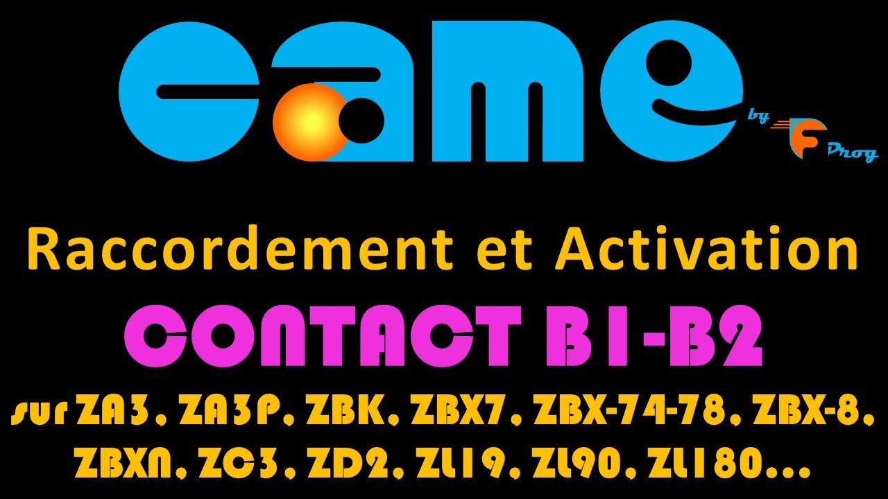 Contact sec auxiliaire B1 B2 sur ZA3, ZA3P, ZBK, ZBX-7, ZBX74-78, ZBX-8, ZD2, ZL19, ZL90, ZL180 CAME