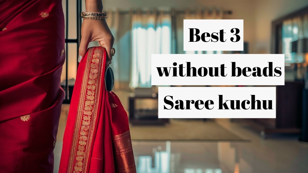 Best 3 Saree Kuchu Designs Without Beads You've Been Missing Out