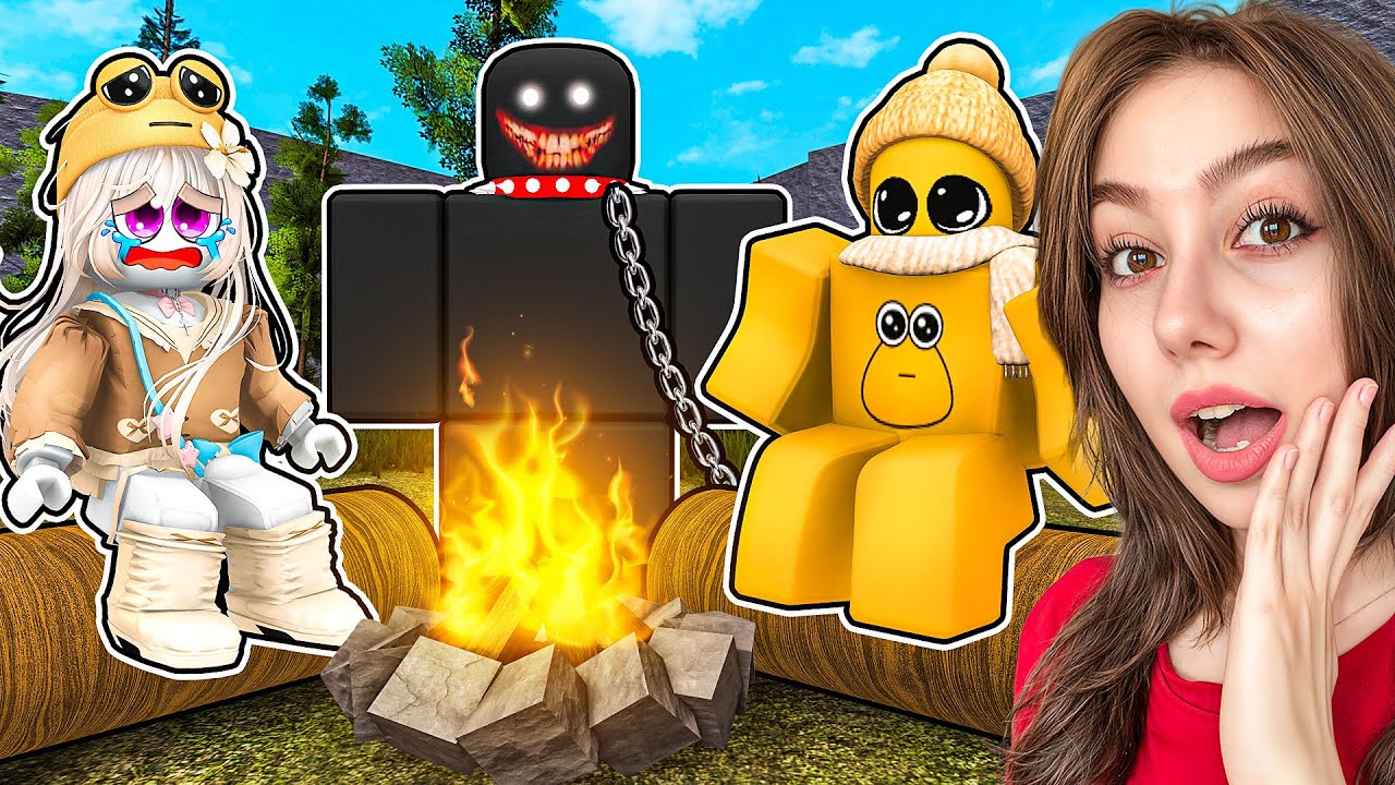 O foarte normala POVESTE de camping in Roblox...