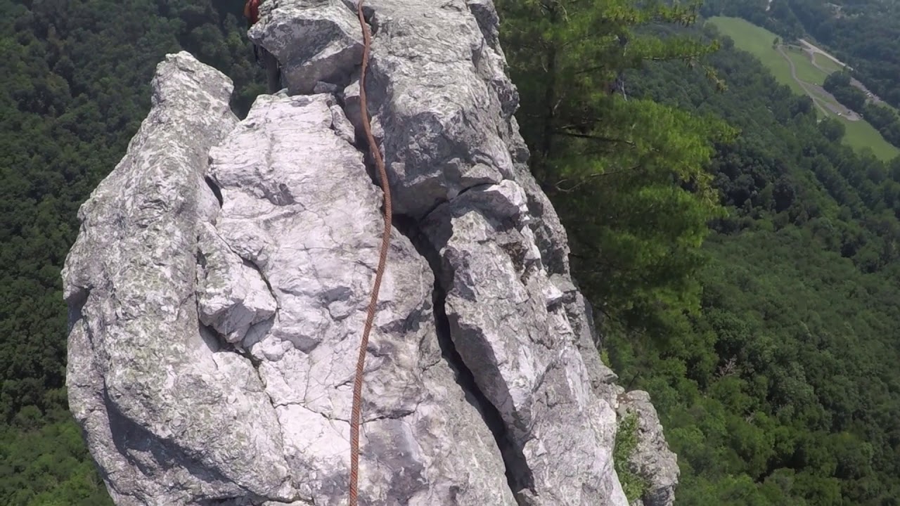 Seneca Rocks Climbing - Gunsight to South Peak!