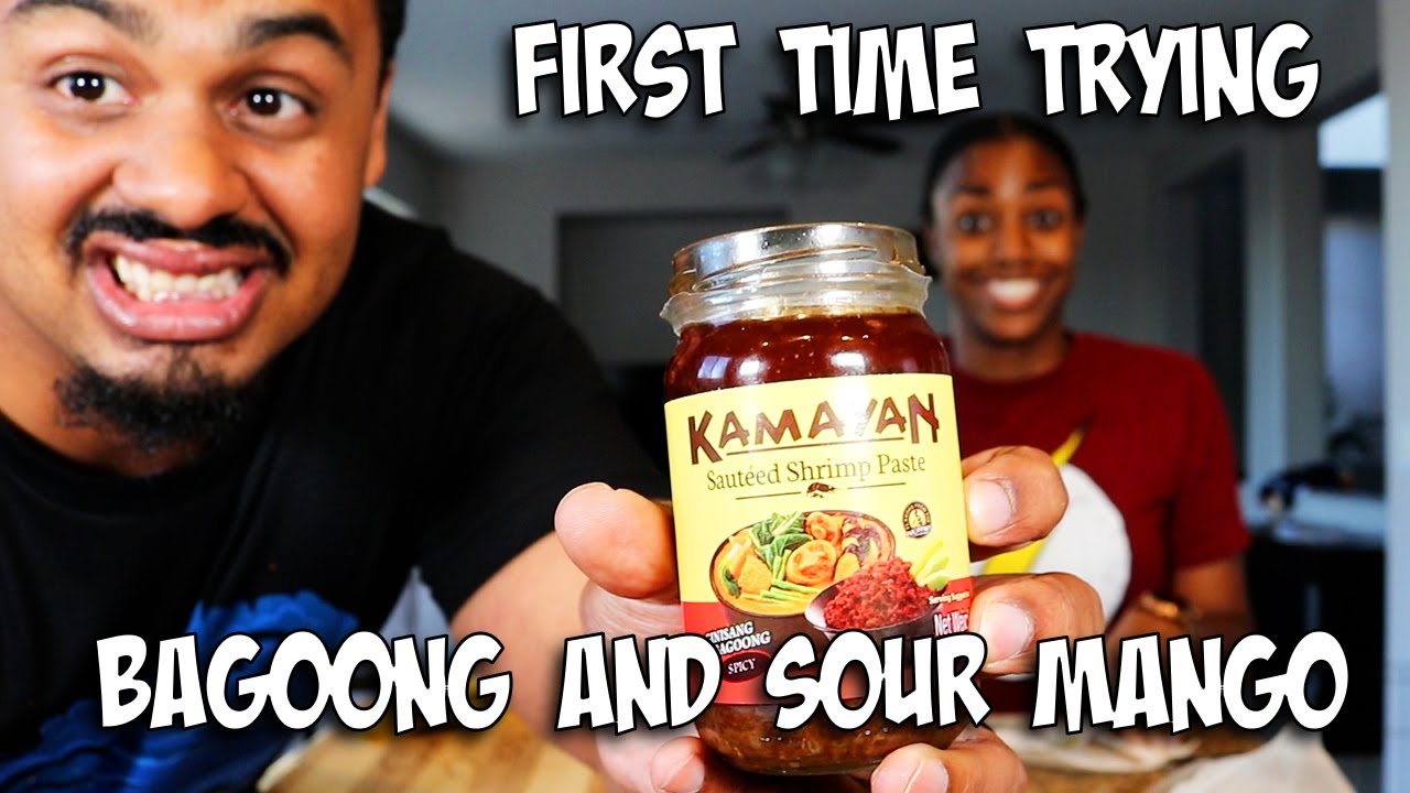 First Time Trying Green Mango and Shrimp Paste