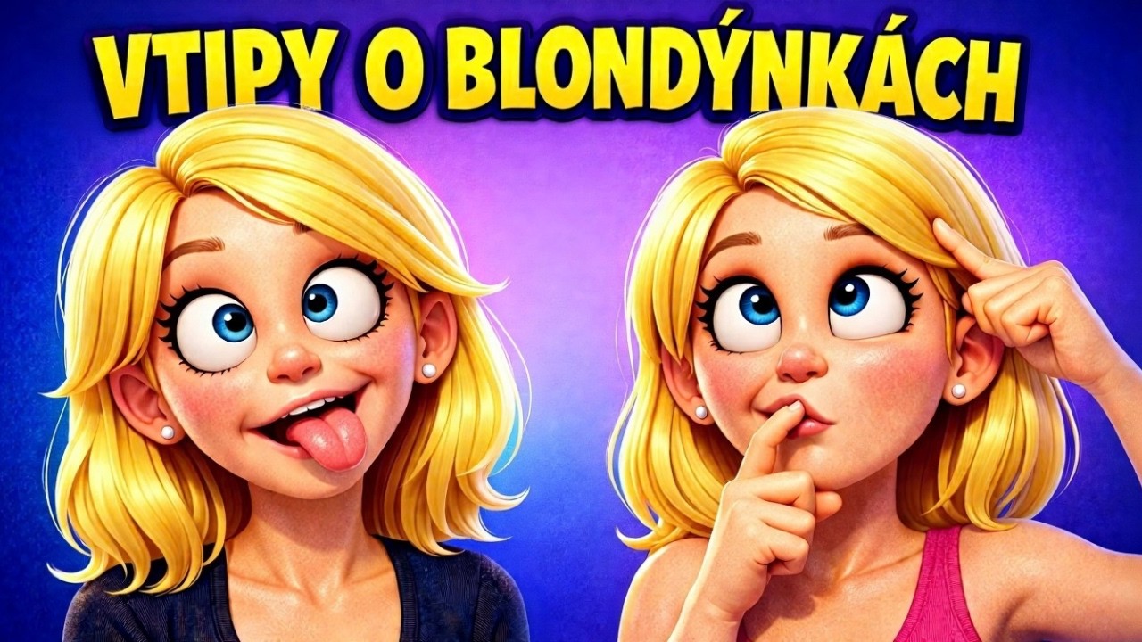 Nejvíce šílené vtipy o blondýnkách! 😂