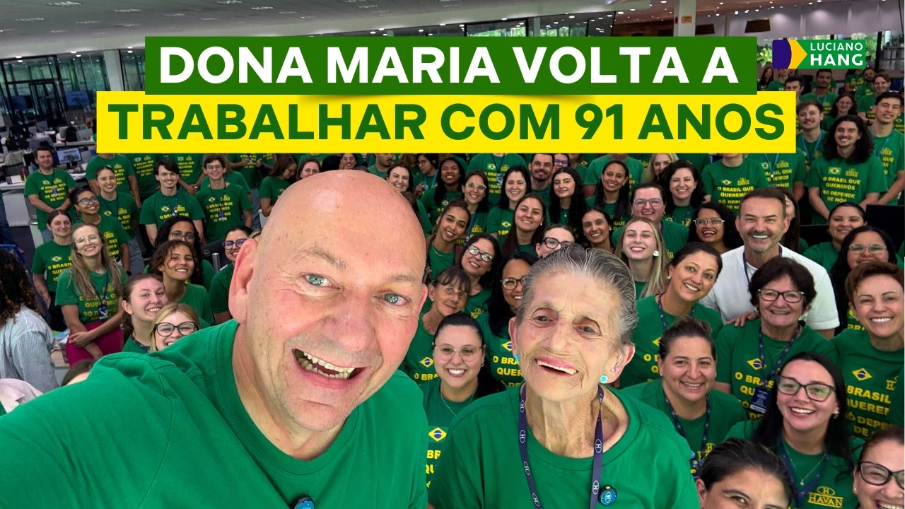 TRABALHO É SINÔNIMO DE FELICIDADE | VÓ DA HAVAN