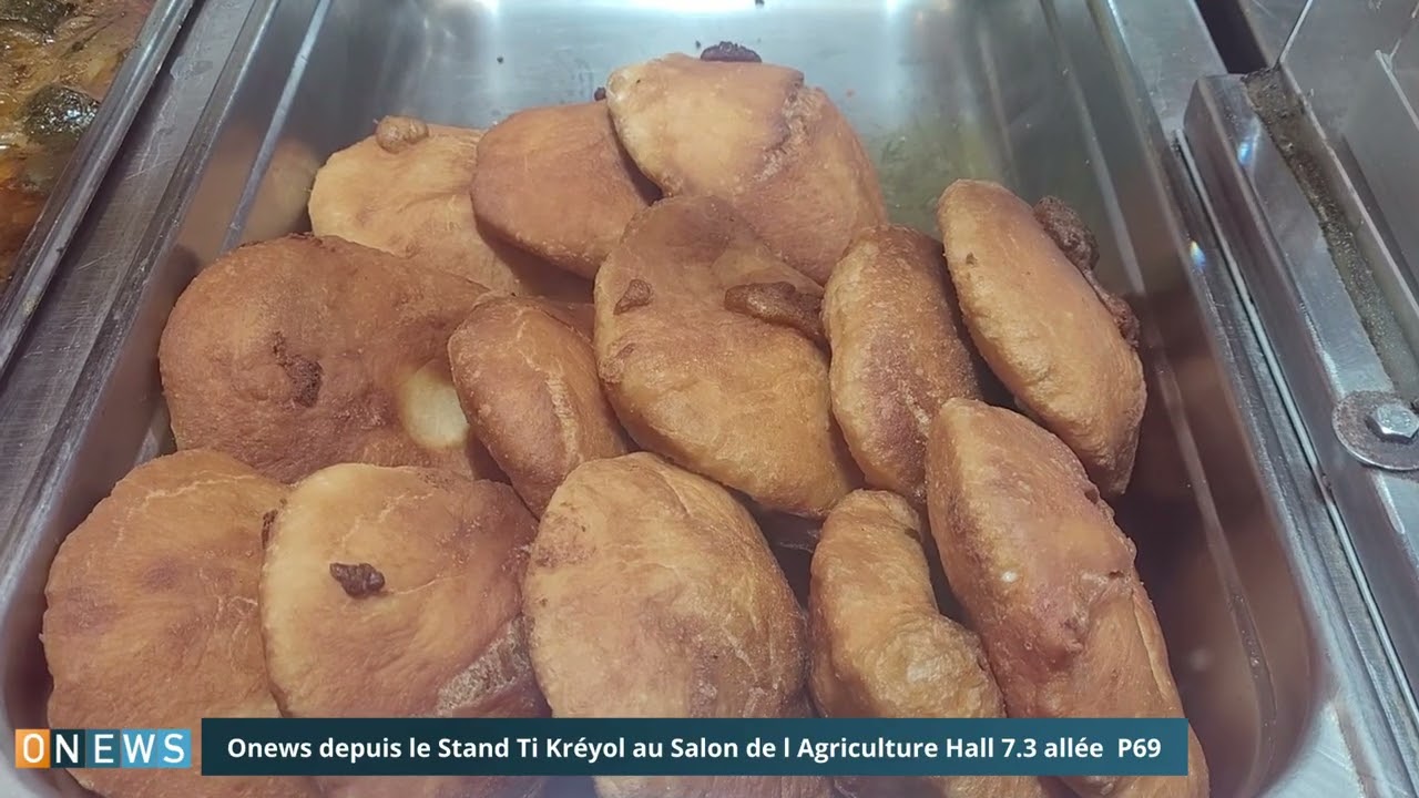 Onews depuis le stand  Ti kréyol aiu saon de l Agriculture