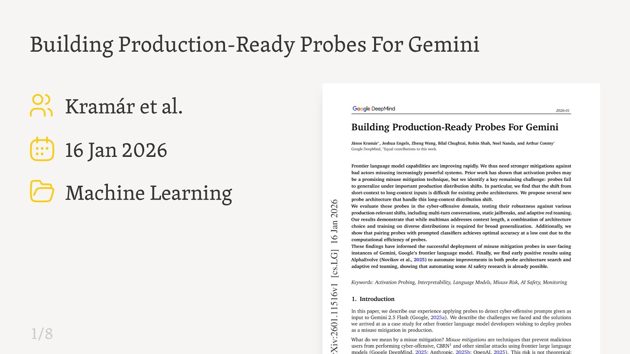 Stopping AI Cyber-Attacks: Building Production-Ready Probes for Gemini (2601.11516)
