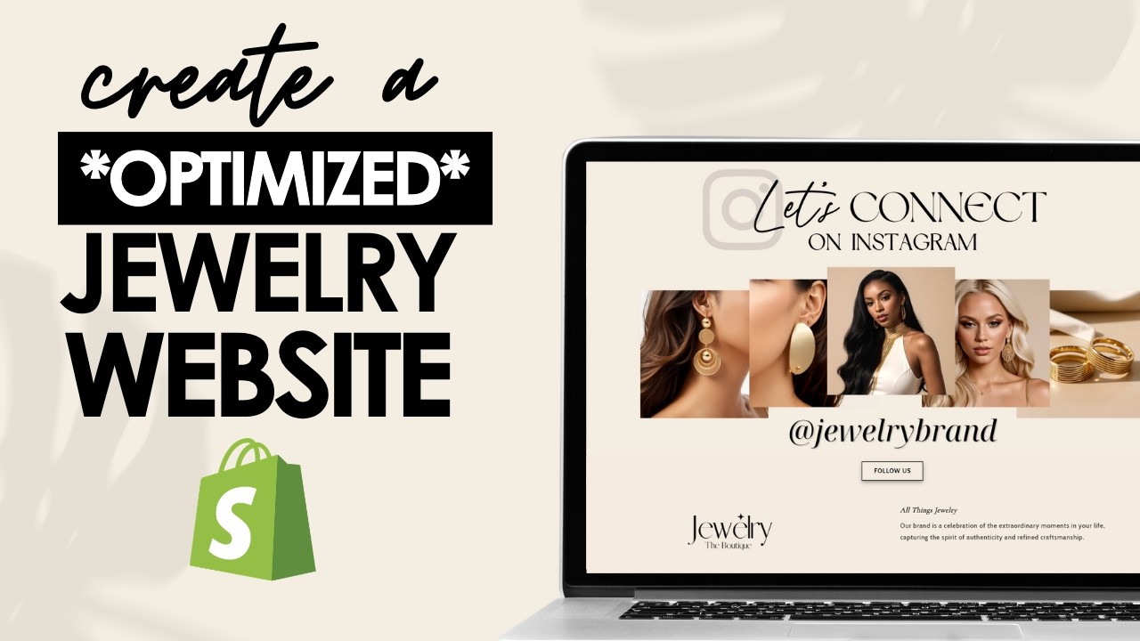 How To Create A HIGH-Converting Jewelry Shopify Store | Shopify Store Tips