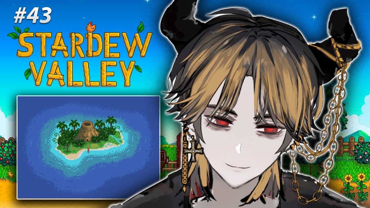【#StardewValley】 Heloo pagi2 nih mau ke ginger island pertama kalii