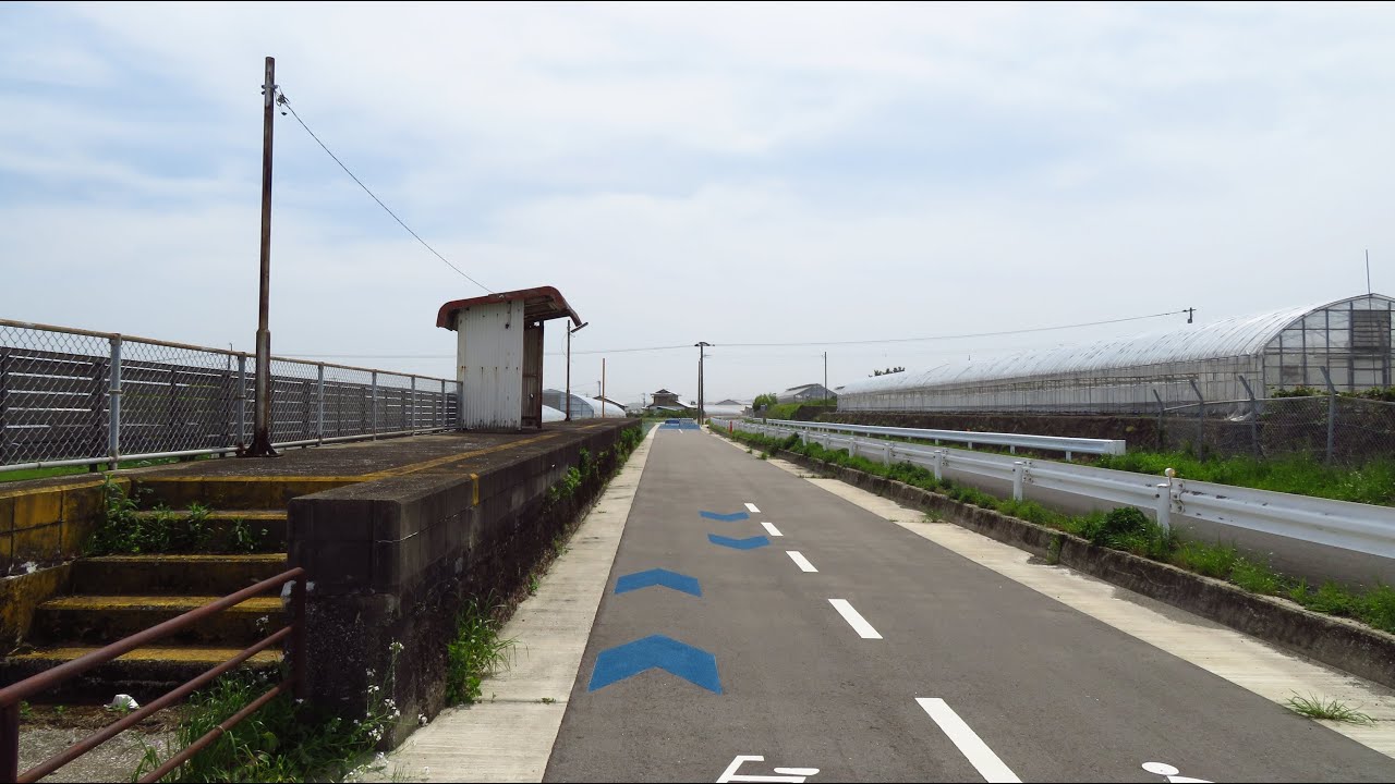 【廃線跡】自転車道化が急ピッチで進む島原鉄道廃止区間　1/3 島原港－布津新田