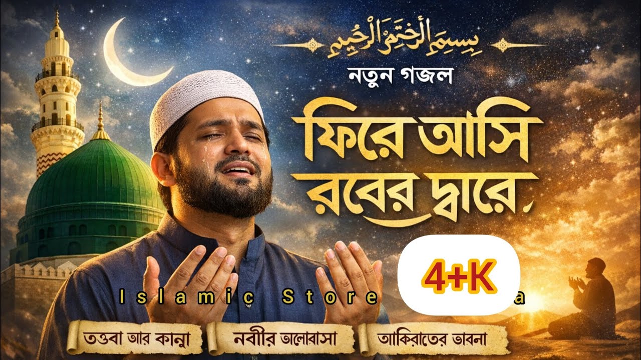 হৃদয় কাঁপানো নতুন বাংলা ইসলামিক গজল 2026 gojol, new, ghazal, bengal, gojol 2026, notun gojol,