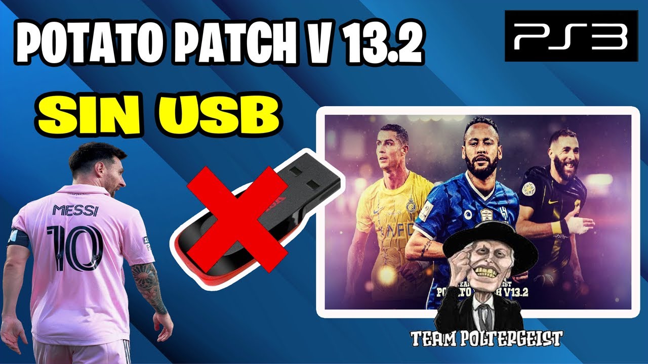 COMO INSTALAR POTATO PATCH V13.2 2025 SIN USB
