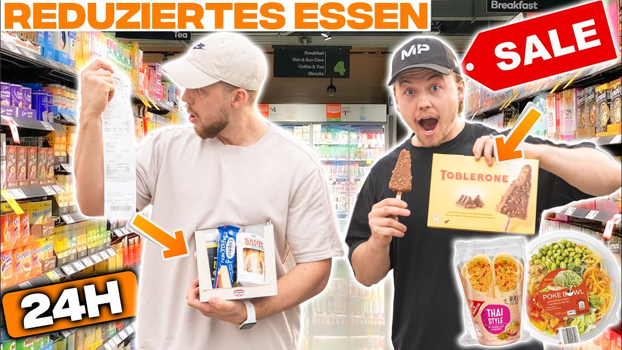 Wir essen 24H nur REDUZIERTES ESSEN *eklige &Uuml;berraschung*