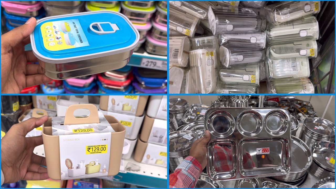 DMART Latest Useful Container,Spices Rack,Masala box kitchen,New Kitchen Gadgets Latest Kitchen Item