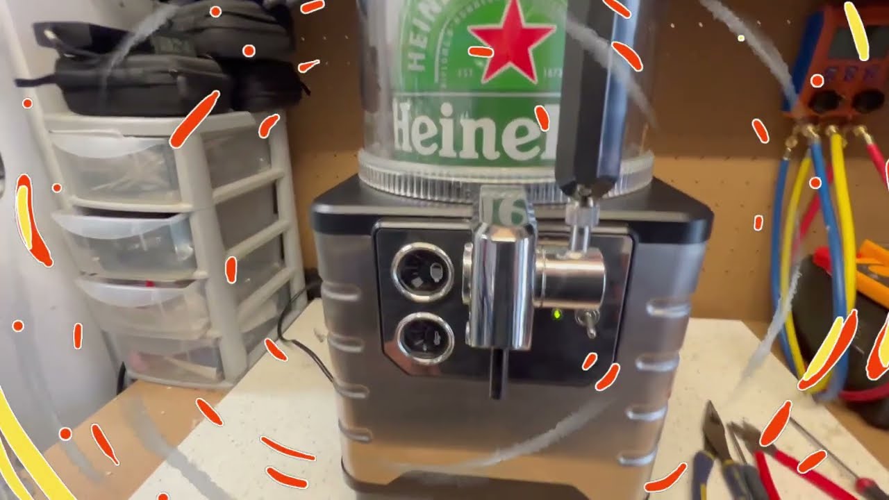 Blade beer  machine temperature sensor replacement