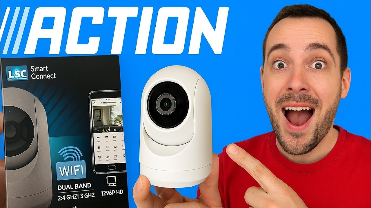 Caméra de surveillance ACTION à 19,95€ – Installation facile et test