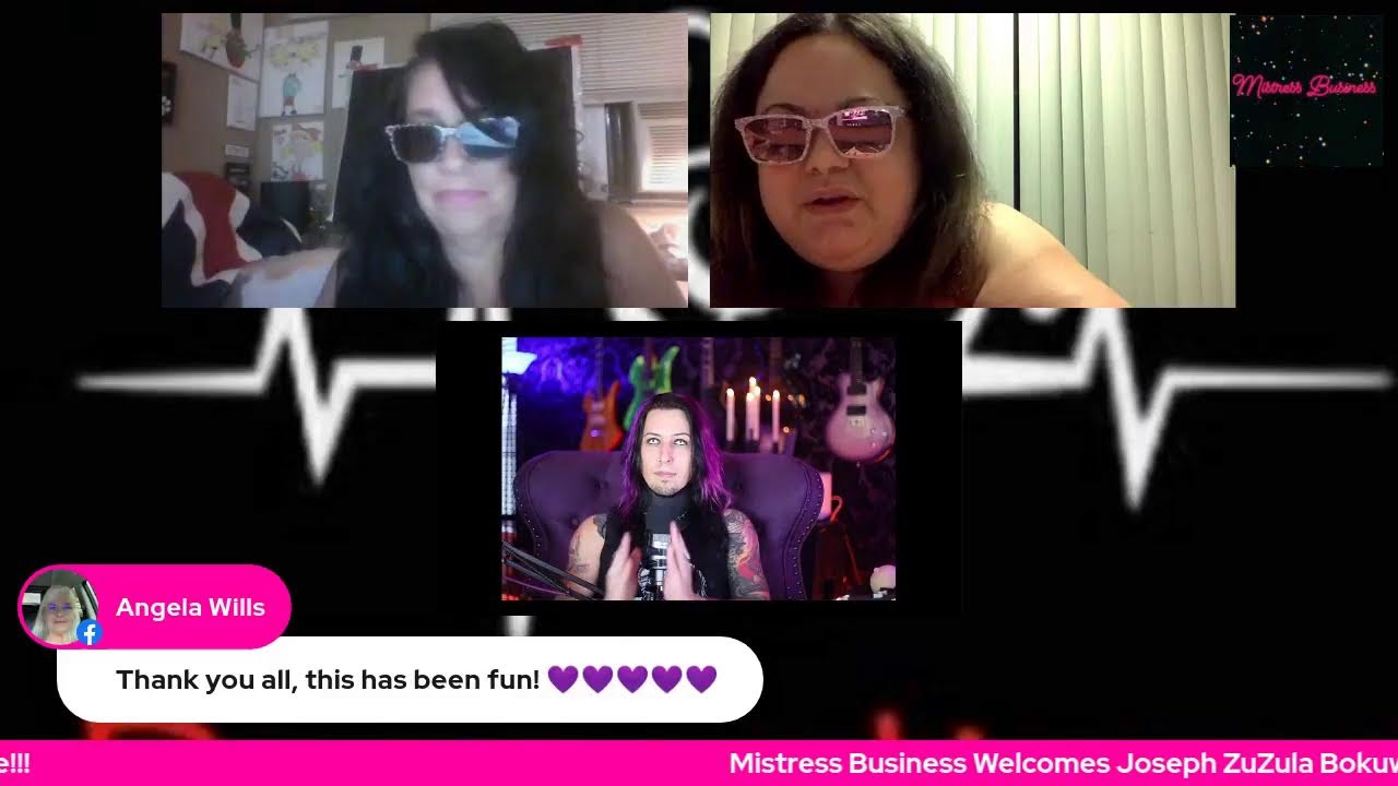 Mistress Business Interviews Joseph Zuzula July 18, 2023 Tuesday Night 9pm est
