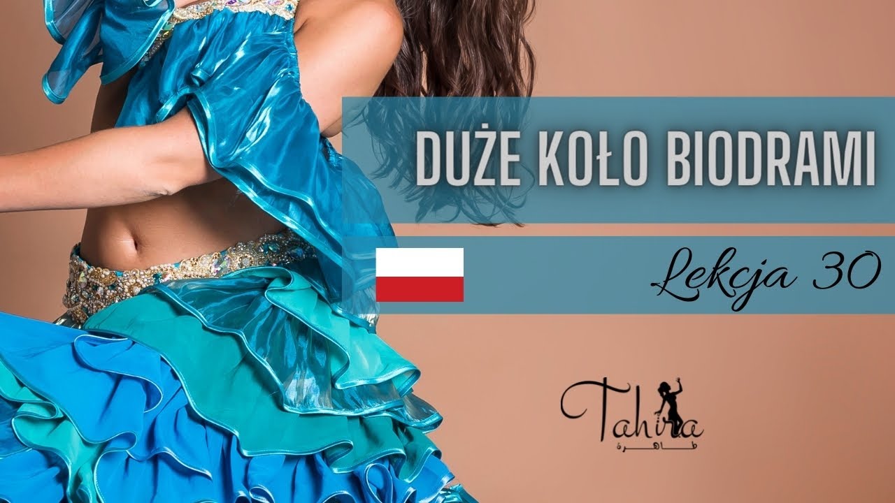 👟 Taniec brzucha dla początkujących tutorial: jak zrobić duże koło biodrami? | TB z Tahirą #30