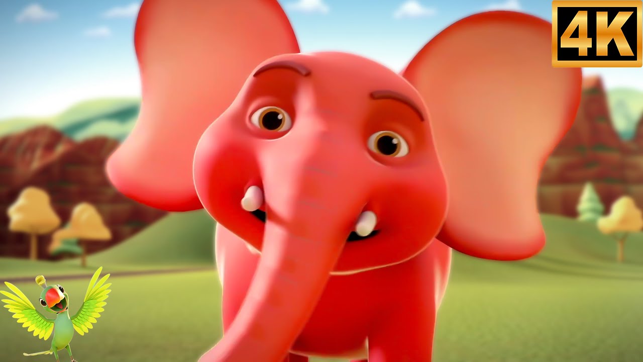 Do Mota Hathi, एक मोटा हाथी, Poem in Hindi and Nursery Rhymes and Elephant Song
