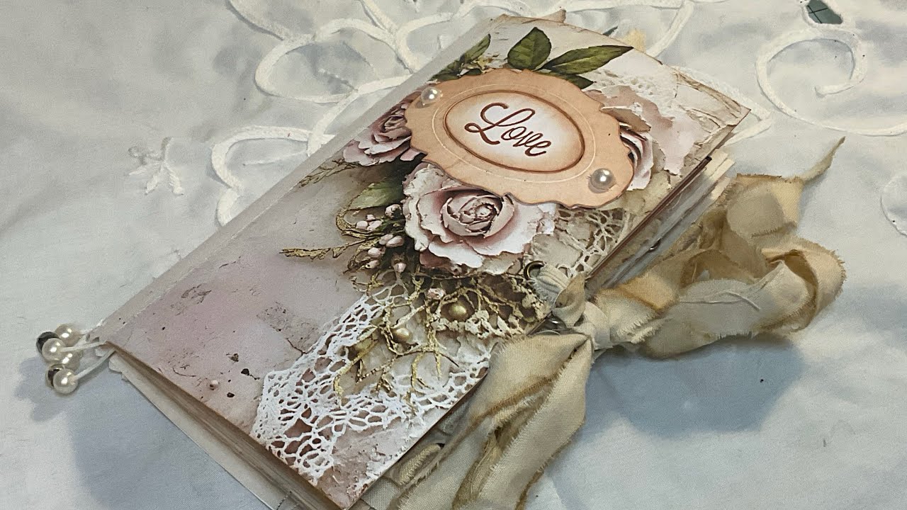 A little Eclectic style Junk Journal made using what was in my scrap box ( not really scraps )