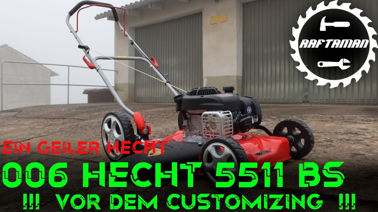 Ein geiler HECHT | Mulchmäher | HECHT 5511 BS | showcase | Vorstellung | unboxing