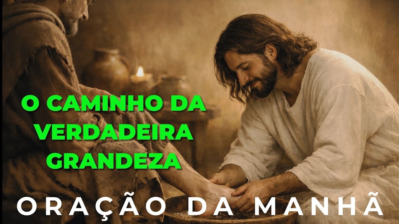 Oração da manhã| O Segredo da Verdadeira Grandeza Segundo Jesus | Marcos 10:35-45