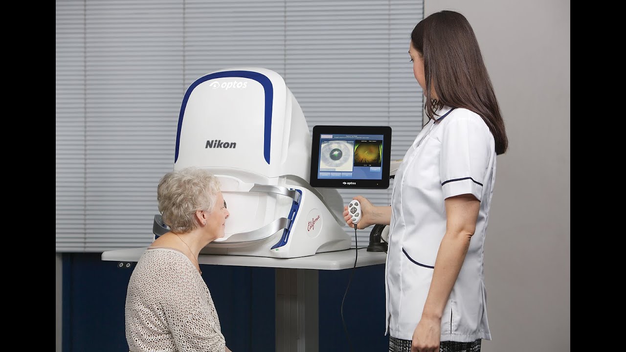 Optomap Retinal Exam