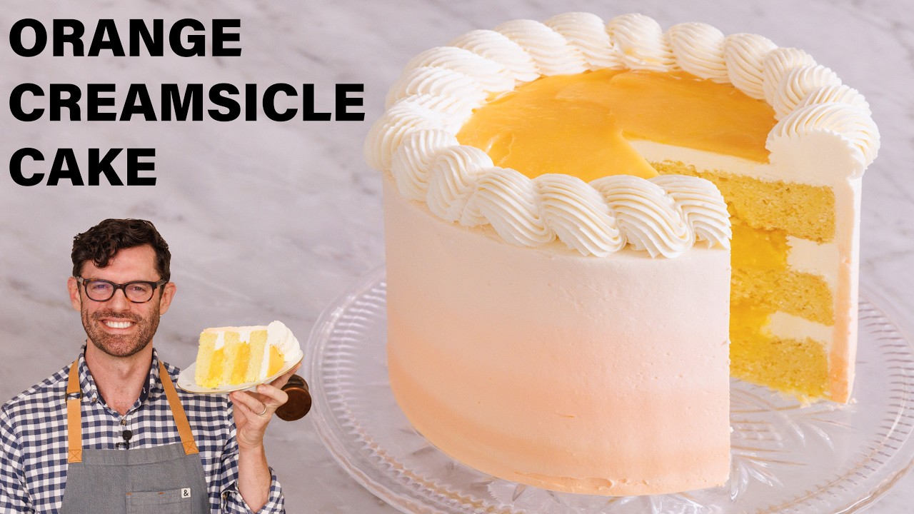 Amazing Orange Creamsicle Cake Recipe