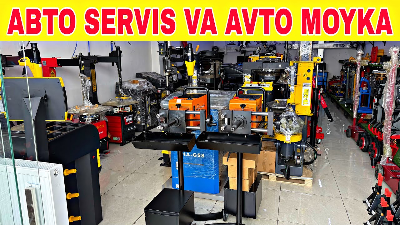 AVTOSEVRIS VA AVTO MOYKA OCHMOQCHI BOLGANLAR KORSIN 