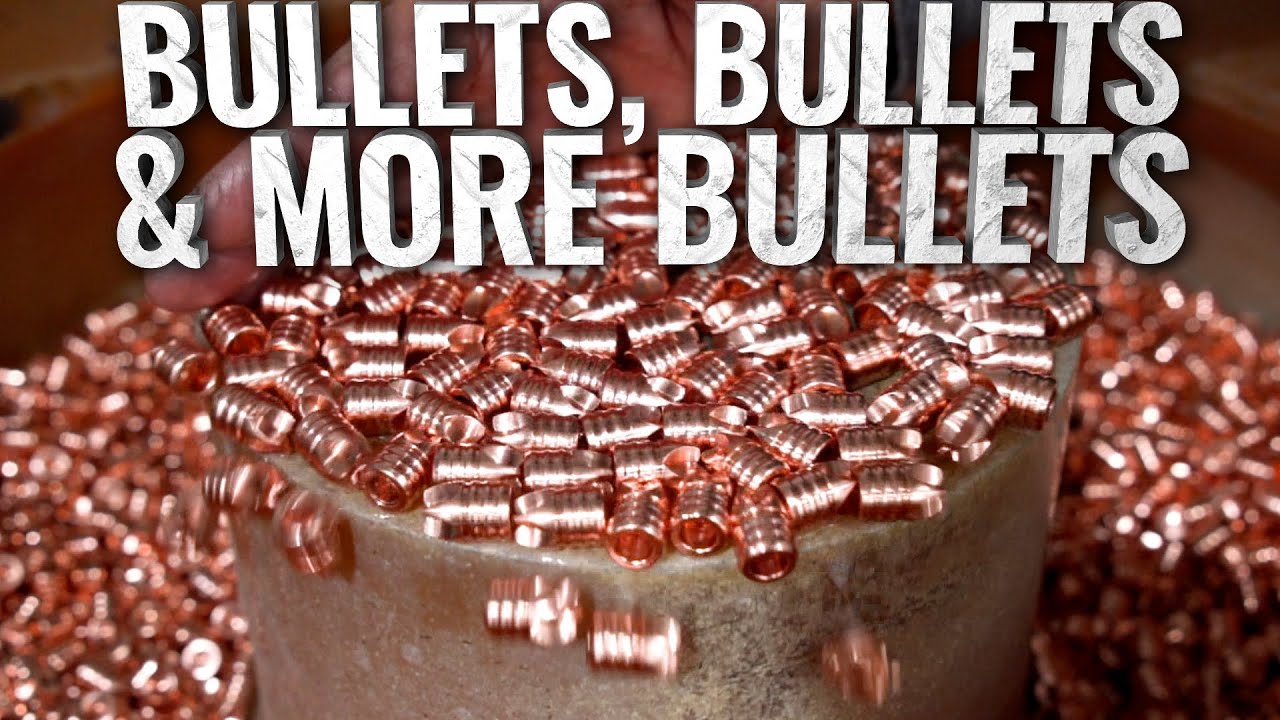 The New Lehigh Defense is Fully Operational!  Now Machining 400K Solid Copper Bullets a Week!
