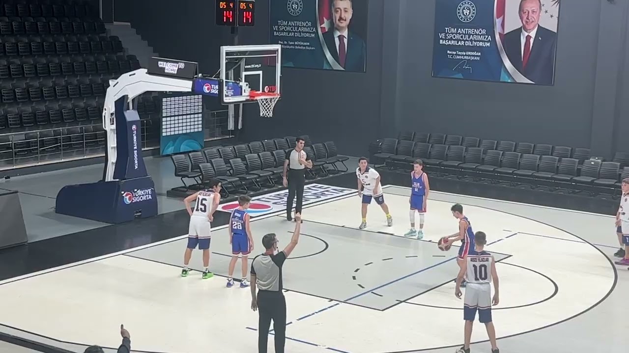Gebze Yıldızları-GLR Sportif A.Ş. U 14 B ligi (3.Çeyrek)