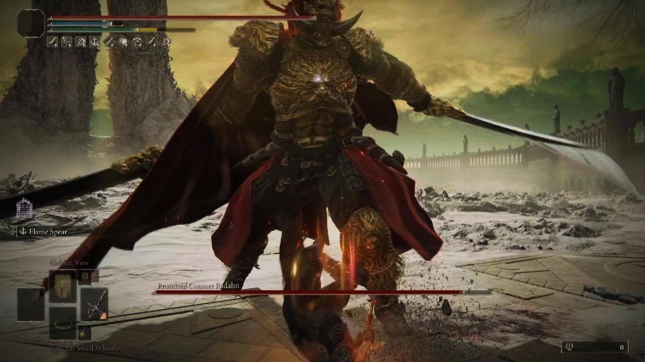 Elden Ring: Consort Radahn (Fire Knight's Greatsword)