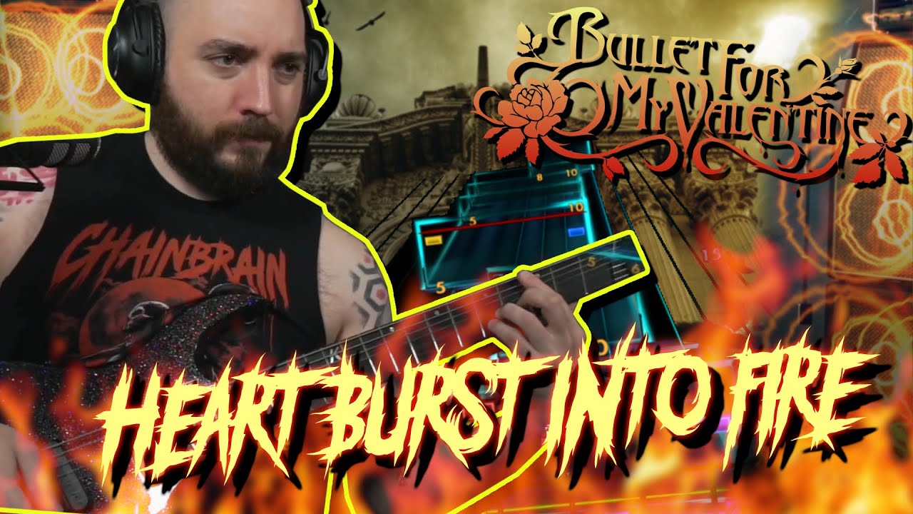 Rocksmith 2014 Bullet For My Valentine - Heart Burst Into Fire | Rocksmith Metal Gameplay