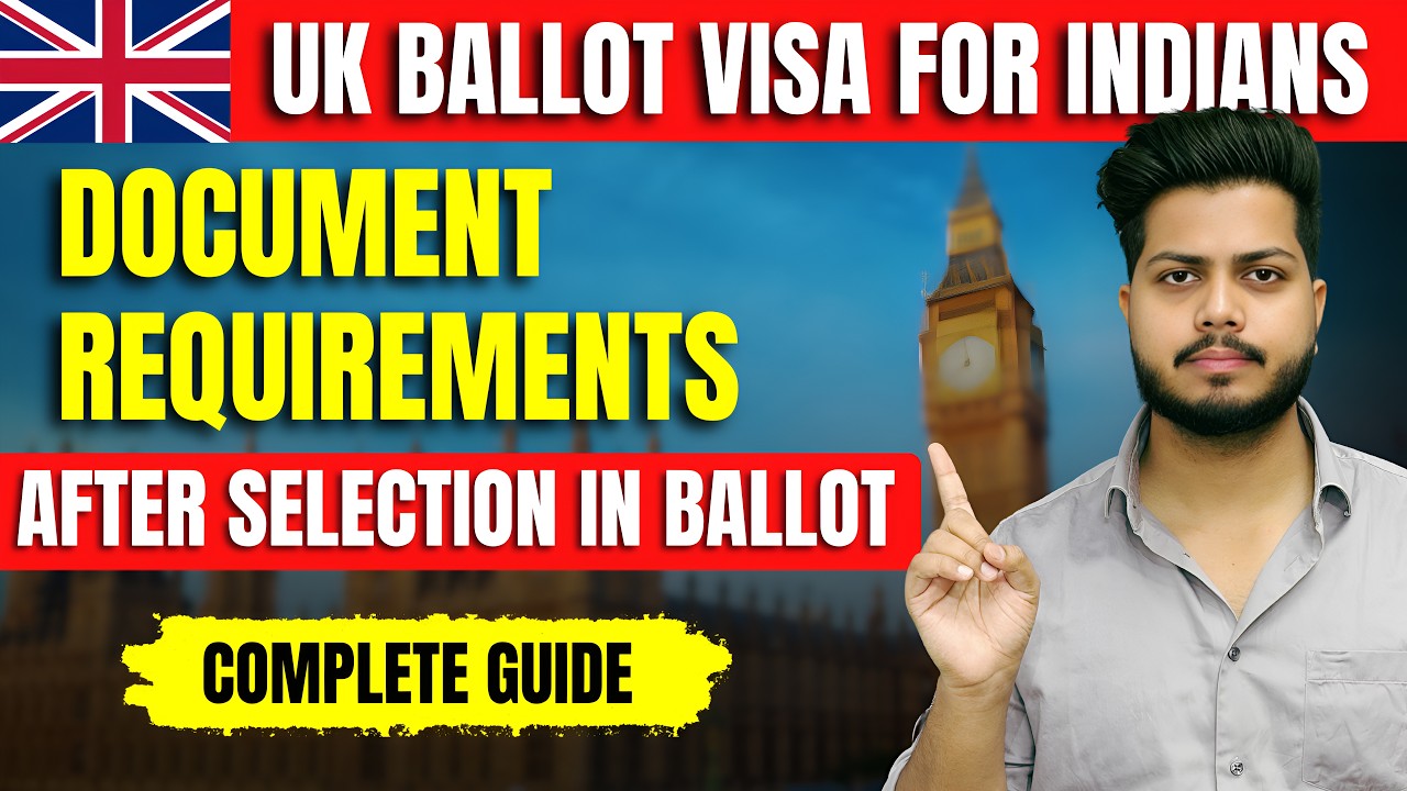 🇬🇧 UK Youth Mobility Visa 2026 | Documents Requirements After Ballot Selection!