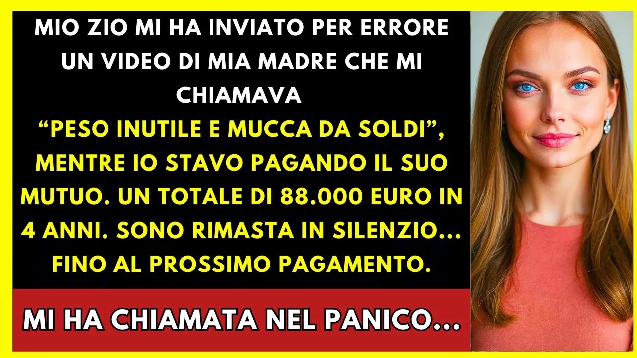 Mio Zio Mi Ha Mandato Un Video Di Mia Madre Che Mi Chiama