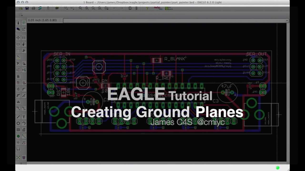 EAGLE Tutorial: Ground Planes with Polygons